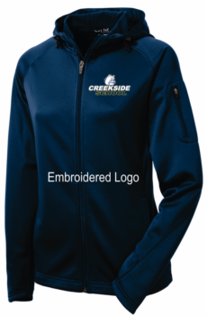 L248 Sport-Tek® Women's Tech Fleece Full-Zip Hooded Jacket